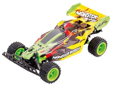 Happy People RC Monster Buggy 20 cm groen/geel Happy People RC Monster Buggy 20 cm groen/geel