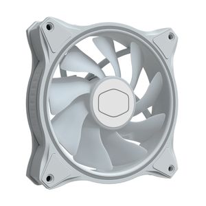 Cooler Master MasterFan MF120 Halo 3in1 White Edition Computer behuizing Ventilator 12 cm Wit 3 stuk(s)