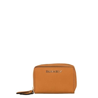 Burkely Parisian Paige Wallet S 2-zip cognac Dames portemonnee