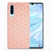 Huawei P30 TPU bumper Pattern Orange