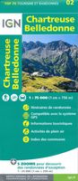 Fietskaart - Wandelkaart 02 Chartreuse - Belledonne | IGN - Institut G - thumbnail