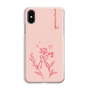 Giving Flowers: iPhone XS Max Volledig Geprint Hoesje