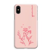 Giving Flowers: iPhone XS Max Volledig Geprint Hoesje - thumbnail