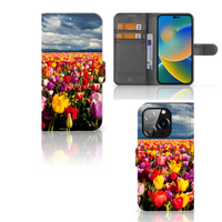 iPhone 14 Pro Hoesje Tulpen - thumbnail