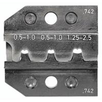 Rennsteig Werkzeuge 624 742 3 0 Krimpinzet Ongeïsoleerde platte connectoren 0.5 tot 2.5 mm² Geschikt voor merk Rennsteig Werkzeuge PEW 12 - thumbnail