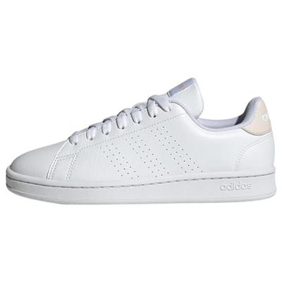 adidas Advantage sneakers voor dames, Cloud White Cloud White Putty Mauve S24, 36.50 EU