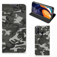 Samsung Galaxy A60 Hoesje met Magneet Army Light