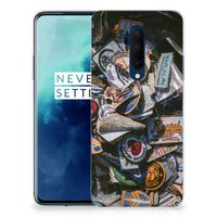 OnePlus 7T Pro Siliconen Hoesje met foto Badges - thumbnail