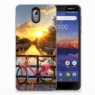 Nokia 3.1 (2018) Siliconen Back Cover Amsterdamse Grachten Nokia 3.1 (2018) Siliconen Back Cover Amsterdamse Grachten
