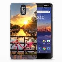 Nokia 3.1 (2018) Siliconen Back Cover Amsterdamse Grachten