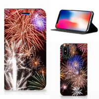 Apple iPhone X | Xs Hippe Standcase Vuurwerk - thumbnail