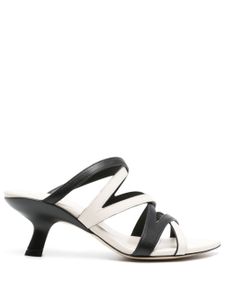 Vic Matie mules en cuir 60 mm - Blanc