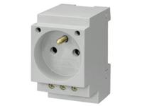 Siemens 5TE6803 Wandcontactdoos Delta Grijs Schakelmateriaal