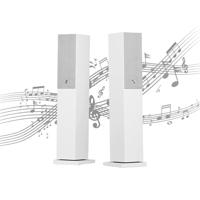 Audio Pro A38 - Actieve staande luidspreker met versterker - stereo luidsprekers met multiroom voor home entertainment - WiFi & Bluetooth voor stereo-installatie - zwart