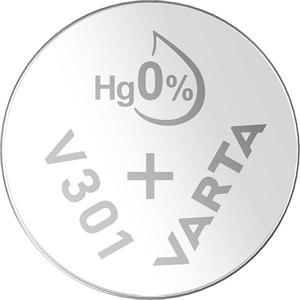 Varta Knoopcel 301 1.55 V 1 stuk(s) 82 mAh Zilveroxide SILVER Coin V301/SR43 NaBli 1