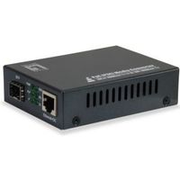 LevelOne GVT-2012 netwerk media converter 1000 Mbit/s Zwart