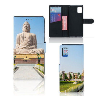 Samsung Galaxy M51 Flip Cover Boeddha Samsung Galaxy M51 Flip Cover Boeddha
