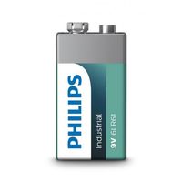 Philips Industrial Alkaline 9v/6LR61 10 pack - thumbnail