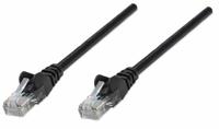 Intellinet 345378 RJ45 Netwerkkabel, patchkabel CAT 5e U/UTP 10.00 m Zwart 1 stuk(s)