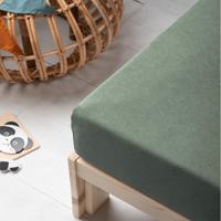 Fresh&Co  Kids Jersey Hoeslaken Kids - Groen -\tLedikant - 60 x 120 Ledikant - 60 x 120