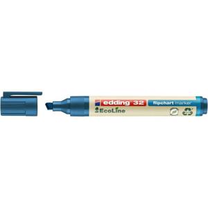 Edding 4-32003 Flipchartmarker 32 EcoLine Beitelpunt 1 - 5 mm Blauw 1 stuk(s)