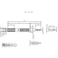 Stäubli PP-115/4 Veiligheids-testpunt Steekaansluiting 4 mm CAT II 1000 V Zwart 1 stuk(s)