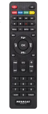 MegaSat HD 601 V4 HD-satellietreceiver Geschikt voor enkele kabel