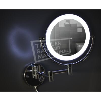 Wiesbaden Wand Scheerspiegel met Led Verlichting Wiesbaden Wand Scheerspiegel met Led Verlichting