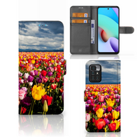 Xiaomi Redmi 10 Hoesje Tulpen - thumbnail