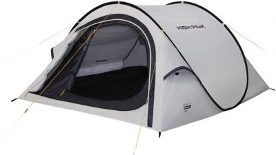High Peak pop-up tent Boston III 250 x 180 cm polyester grijs