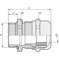 LAPP 53112115 Wartel M16 Messing Messing 50 stuk(s) - thumbnail