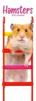 Hamsters Slim Calendar 2026 Cute Slimline Calendar - 12 Month