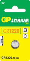 GP Batteries Lithium Cell CR1220 Wegwerpbatterij