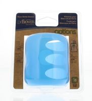 Flesbeschermer blauw 150ml brede hals - thumbnail