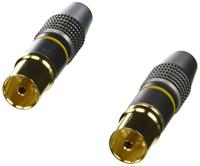 HQ High End Coax Sockets (Set van 2)