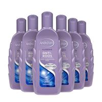 Andrelon Classic anti-roos Shampoo - 6 x 300 ml - voordeelverpakking