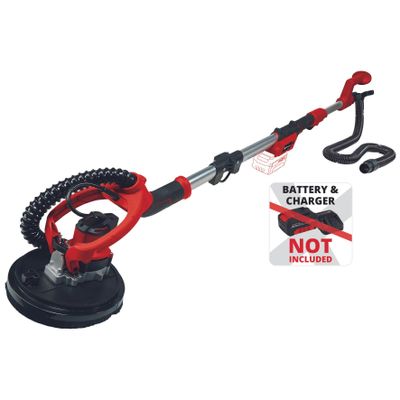 Einhell TP-DW 18/225 Li - Solo 4259990 Wand- en plafondschuurder 225 mm Zonder accu, Zonder lader, Incl. koffer