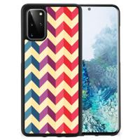 Samsung S20 Plus Bumper Case Zigzag Multi Color