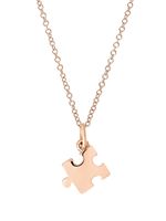 Dodo pendentif arc-en-ciel puzzle en or rose 9ct - thumbnail