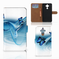 Huawei Mate 9 Telefoonhoesje met Pasjes Vlinders