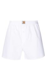 Carhartt WIP boxer en coton à taille logo - Blanc