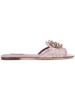 Dolce & Gabbana sandales bianca - Rose - thumbnail