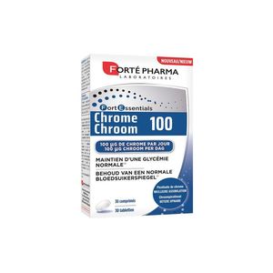 Forté Pharma Chroom 100 30 Tabletten