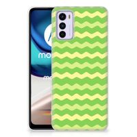 Motorola Moto G42 TPU bumper Waves Green