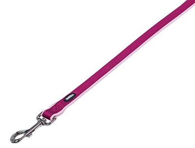 Nobby Classic Preno Hondenriem, 120 cm/15-20 mm, Framboos/Roze