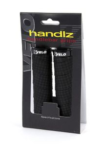 Velo Handvatten visegrip alu met gel 129/129mm zwart op kaart