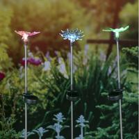 Premium Solar Buitenverlichting Bloem / Vlinder / Libelle - 75 cm
