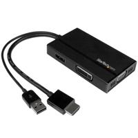 .com AV reisadapter 3-in-1 HDMI naar DisplayPort VGA of DVI - HDMI adapter - 1920 x 1200 - Videoconverter - HDMI - DVI, DisplayPort, VGA - voor PN: DKT30CSDHPD3, SV211HDUC