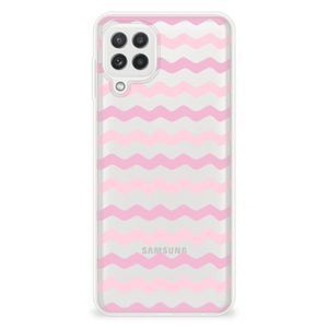 Samsung Galaxy A22 4G | M22 TPU bumper Waves Roze