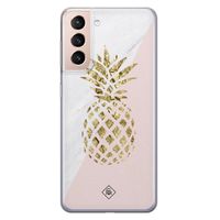 Samsung Galaxy S21 Plus siliconen hoesje - Ananas